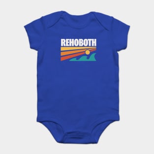 Rehoboth Beach Delaware Souvenir Delaware Beaches Baby Bodysuit